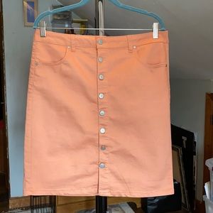 D Jeans Jean Mini Skirt EUC